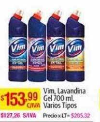 Medamax Vim lavandina gel varios tipos oferta