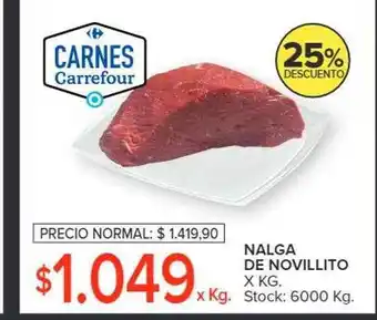Carrefour Nalga de novillito oferta