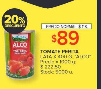 Carrefour Tomate perita oferta