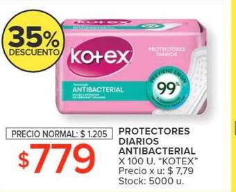 Carrefour Protectores diarios antibacterial oferta
