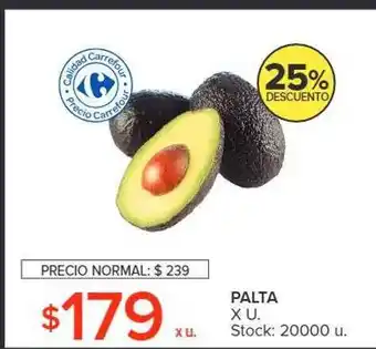 Carrefour Market Palta 25% descuento oferta