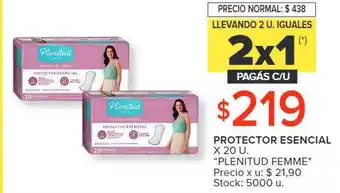 Carrefour Market Protector esencial plenitud femme oferta