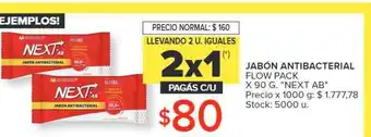 Carrefour Market Jabón antibacterial flow pack oferta