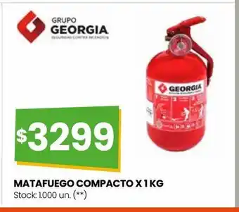 Matafuego compacto x 1 kg