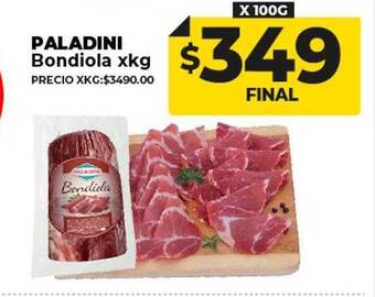 Supermayorista Vital Paladini bondiola oferta