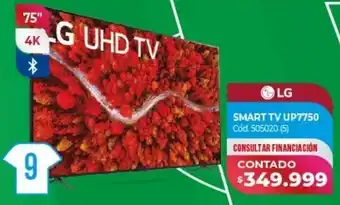 Naldo Lombardi Smart tv lg 75" oferta