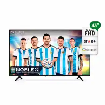 Tv noblex 43" smart and dk43x7100