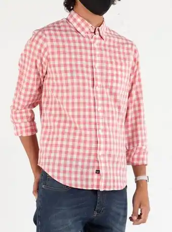 Legacy Camisa cuadros algodón melange sin bolsillo oferta