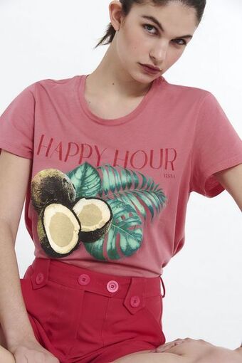 Vesna Remera grayton rosa coco oferta