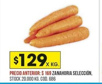 Coto Zanahoria Selección oferta