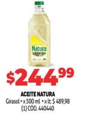 Makro Aceite Natura oferta