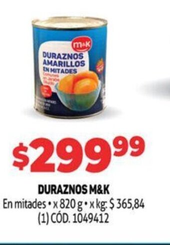 Makro Duraznos M&K oferta