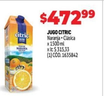Makro Jugo Citric oferta