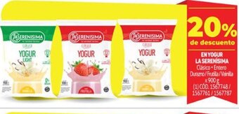 Makro En Yogur La Serenísima oferta