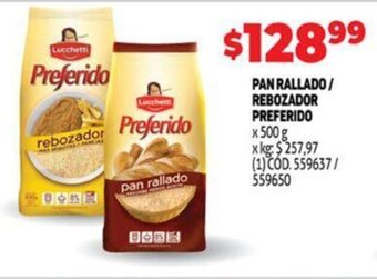 Makro Pan Rallado / Rebozador Preferido oferta