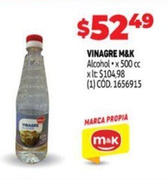 Makro Vinagre M&K oferta