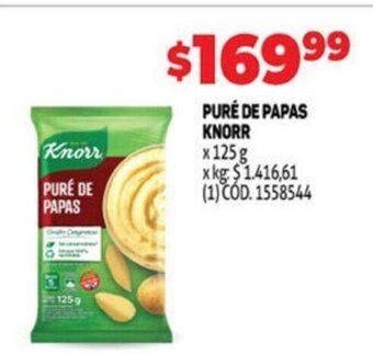 Makro Puré de Papas Knorr oferta