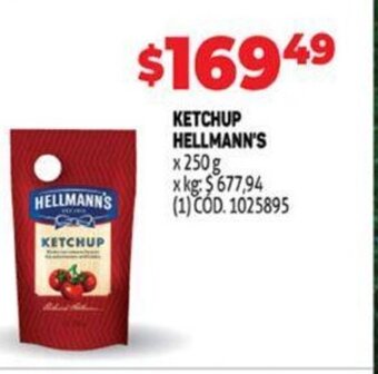 Makro Ketchup Hellmann's oferta