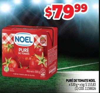 Makro Puré de Tomate Noel oferta