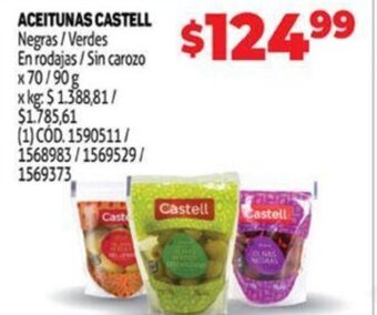 Makro Aceitunas Castell oferta