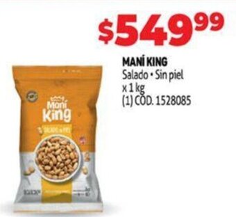 Makro Maní King oferta
