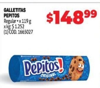 Makro Galletitas Pepitos oferta