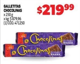 Makro Galletitas Chocolinas oferta