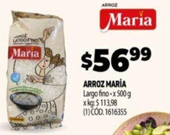 Makro Arroz María oferta
