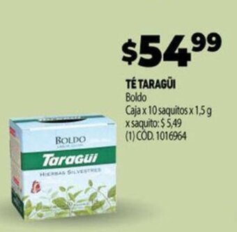 Makro Té Taragüi oferta