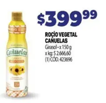 Makro Rocío Vegetal Cañuelas oferta