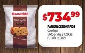 Makro Pan Dulce Bonafide oferta