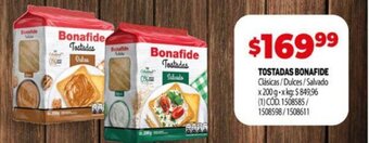 Makro Tostadas Bonafide oferta
