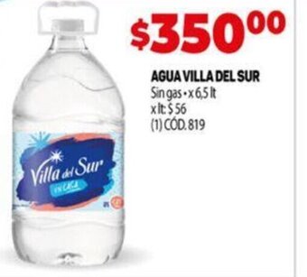 Makro Agua Villa Del Sur oferta