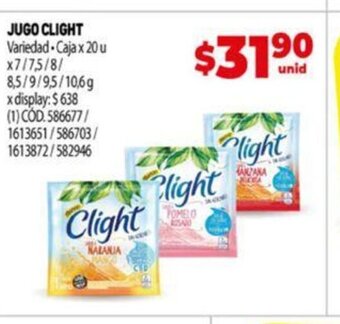 Makro Jugo Clight oferta