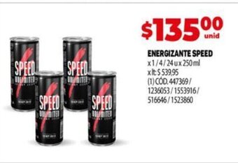 Makro Energizante Speed oferta