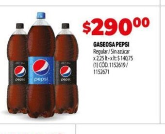 Makro Gaseosa Pepsi oferta