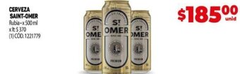 Makro Cerveza Saint-Omer oferta