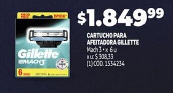 Makro Cartucho Para Afeitadora Gillette oferta