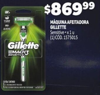 Makro Máquina Afeitadora Gillette oferta