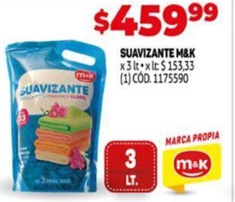 Makro Suavizante M&K oferta