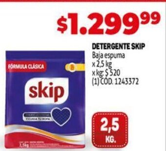 Makro Detergente Skip oferta
