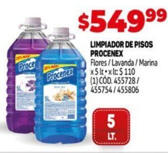 Makro Limpiador De Pisos Procenex oferta