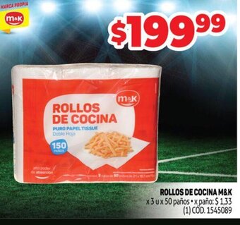 Makro Rollos de Cocina M&K oferta