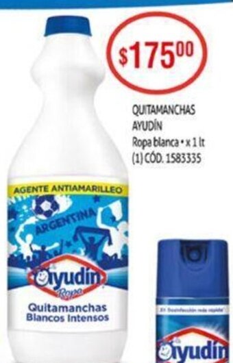 Makro Quitamanchas Ayudín oferta