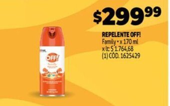 Makro Repelente Off oferta