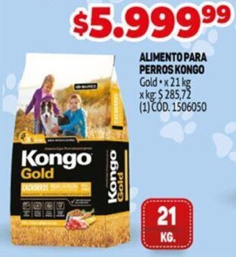 Makro Alimento Para Perros Kongo oferta