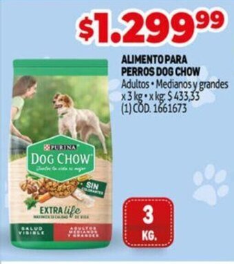 Makro Alimento Para Perros Dog Chow oferta