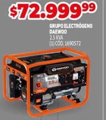 Makro Grupo Electrógeno Daewoo oferta