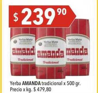 Hergo Yerba amanda tradicional oferta