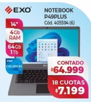 Naldo Lombardi Notebook exo oferta
